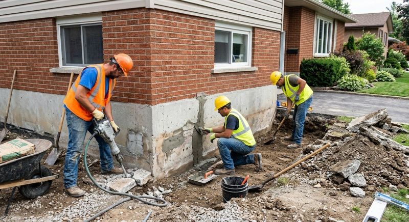 Foundation Repair in East Hartford, CT