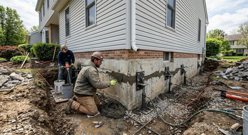 Basement Foundation Repair in Storrs Mansfield, CT