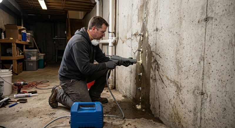 Basement Foundation Repair in Weatogue, CT