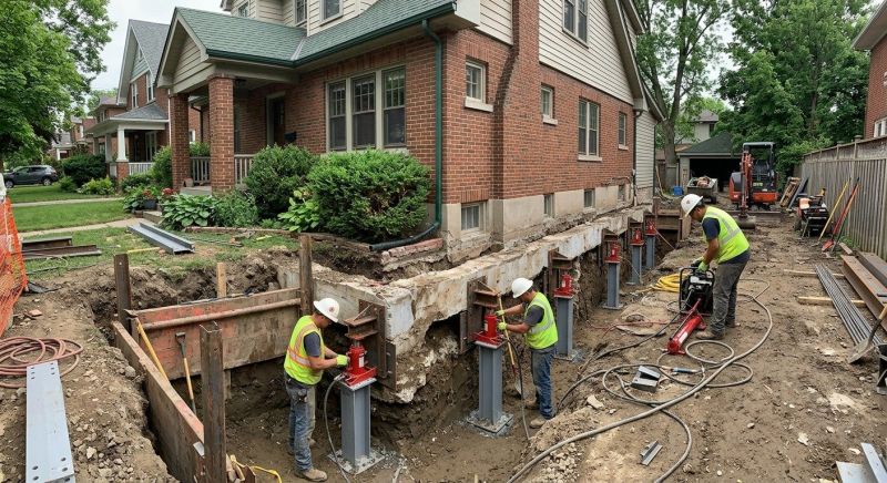 Basement Underpinning in East Hartford, CT