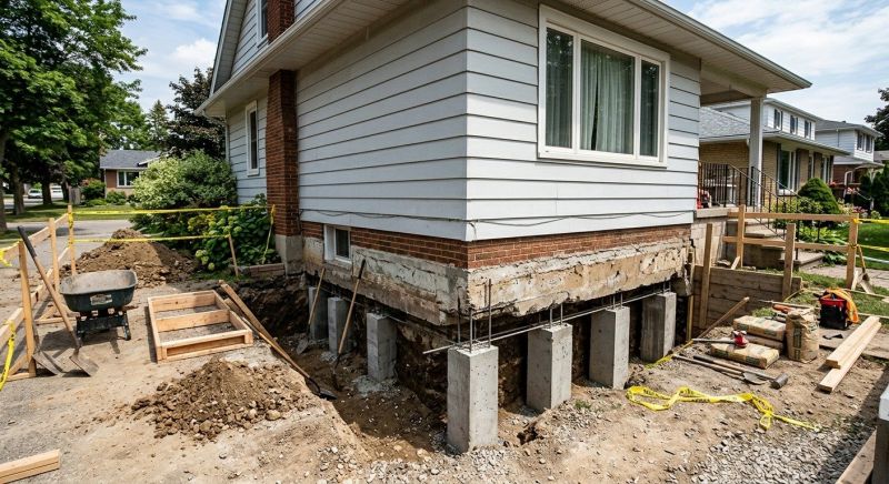 Basement Underpinning in East Hartford, CT