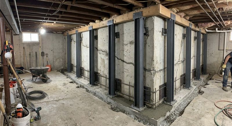 Basement Underpinning in East Hartford, CT