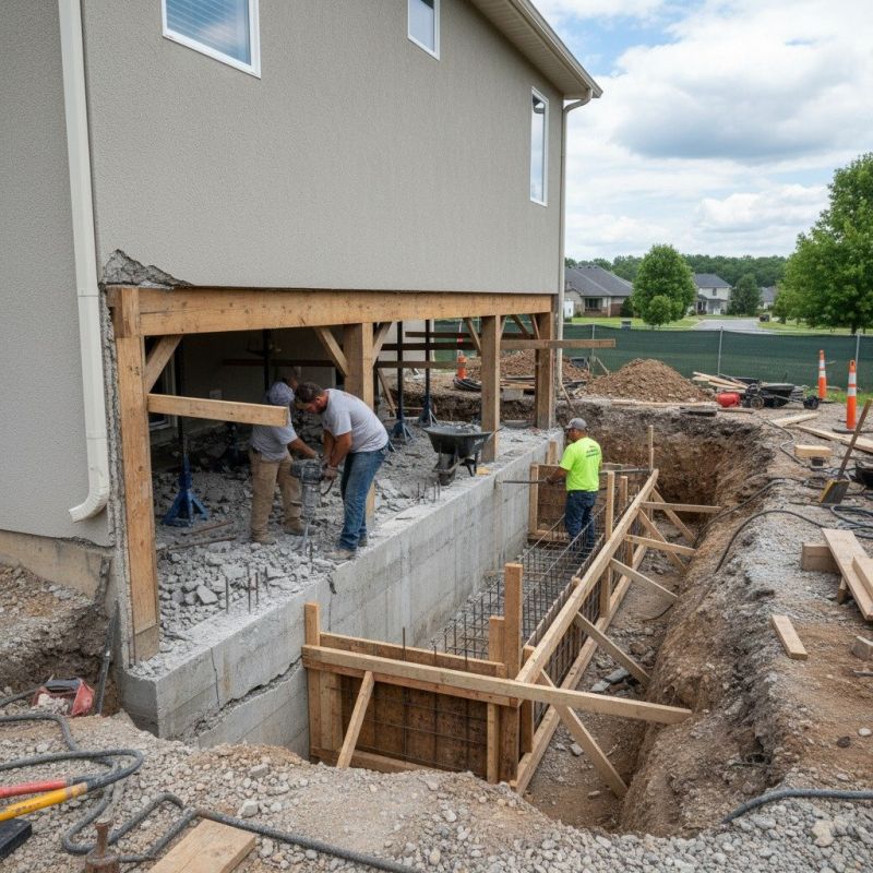 Building Foundation Repair in Meriden, CT