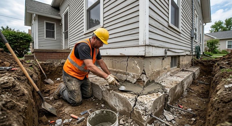 Building Foundation Repair in South Windsor, CT