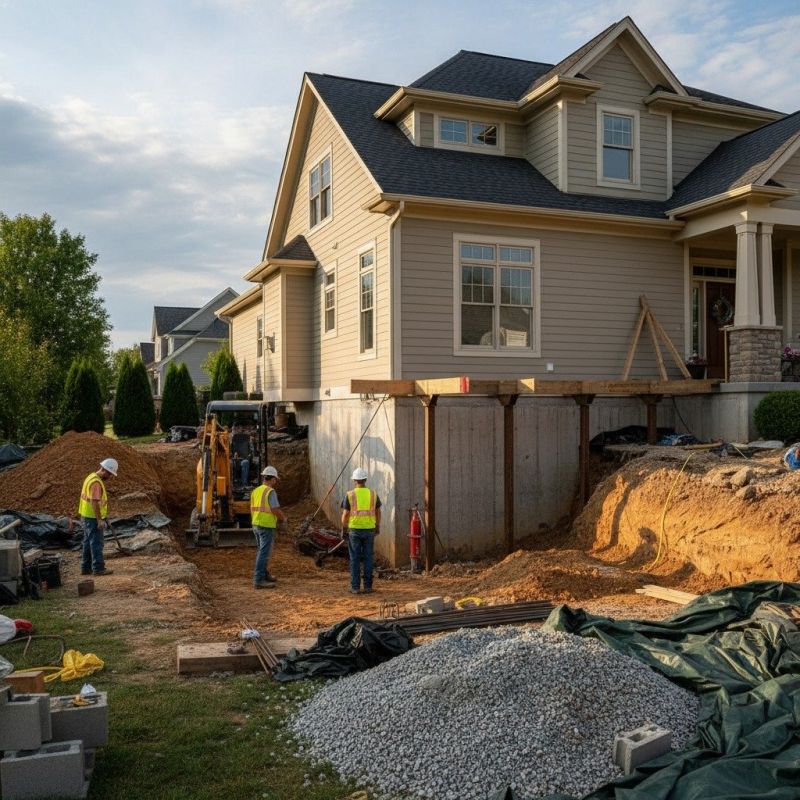 Building Foundation Repair in Storrs Mansfield, CT