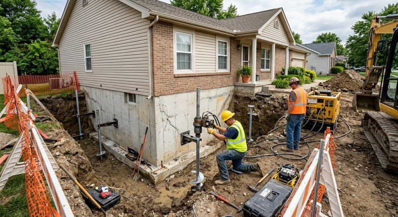 Building Foundation Repair in Wallingford, CT