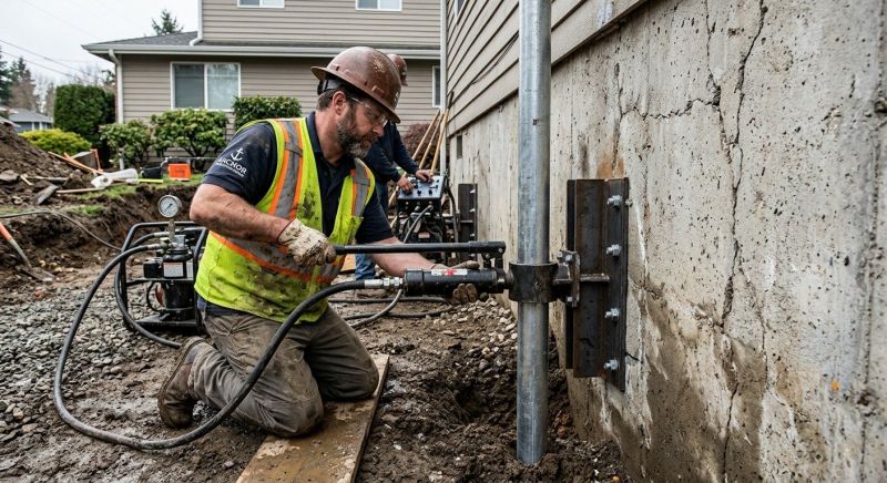 Concrete Foundation Leveling in Bristol, CT