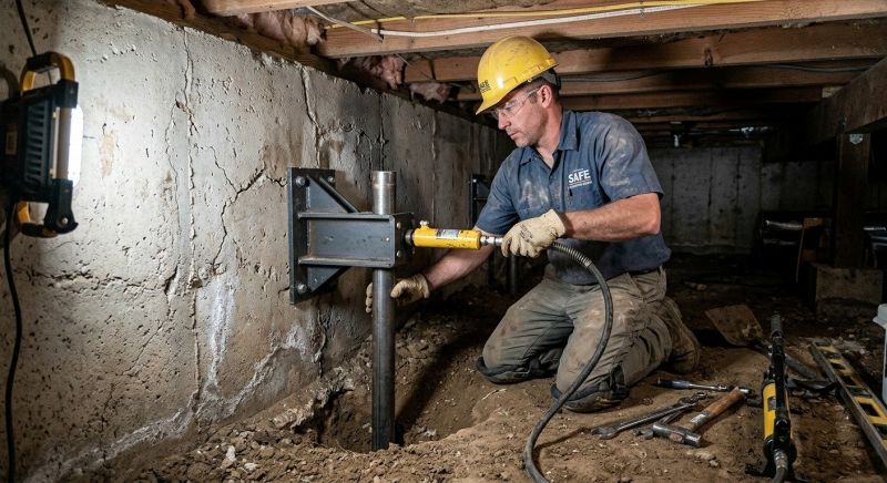 Concrete Foundation Leveling in East Hartford, CT