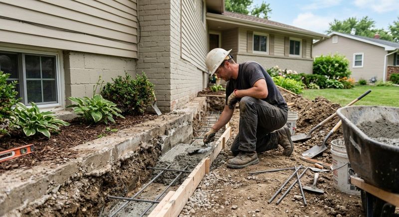 Concrete Foundation Repair in West Hartford, CT