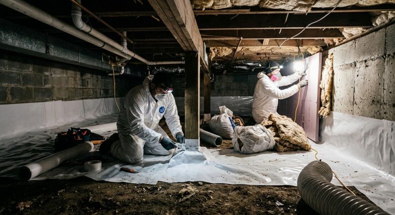 Crawl Space Leveling in East Hartford, CT
