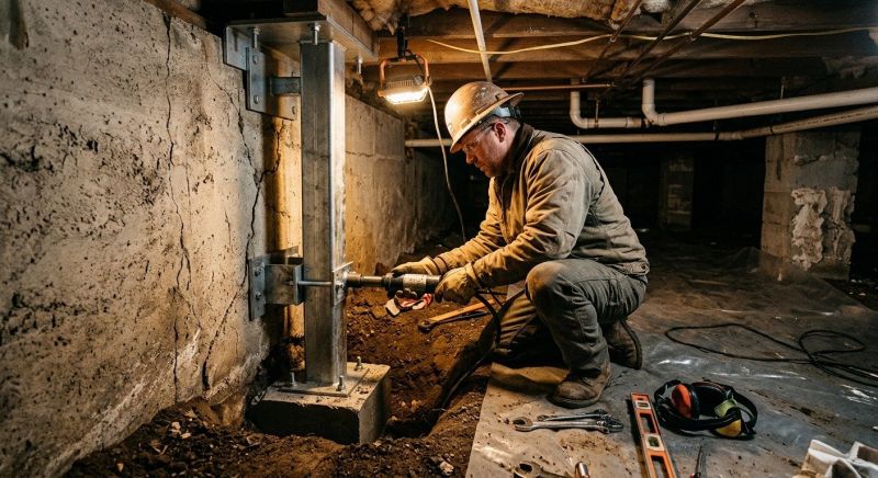 Crawlspace Foundation Repair in Durham, CT