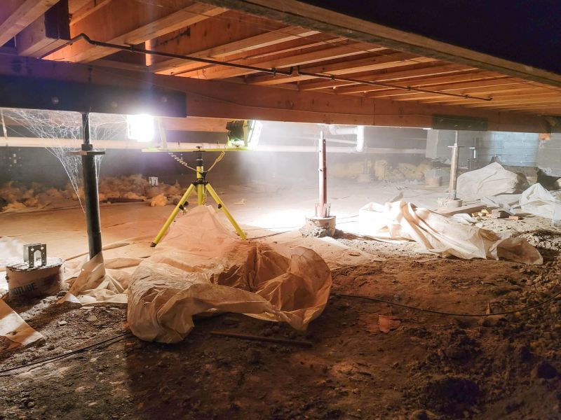 Crawlspace Foundation Repair in East Berlin, CT