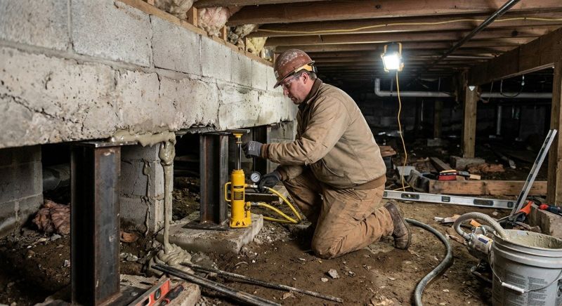 Crawlspace Foundation Repair in East Haddam, CT