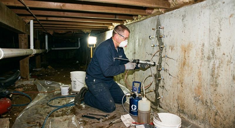 Crawlspace Foundation Repair in Manchester, CT