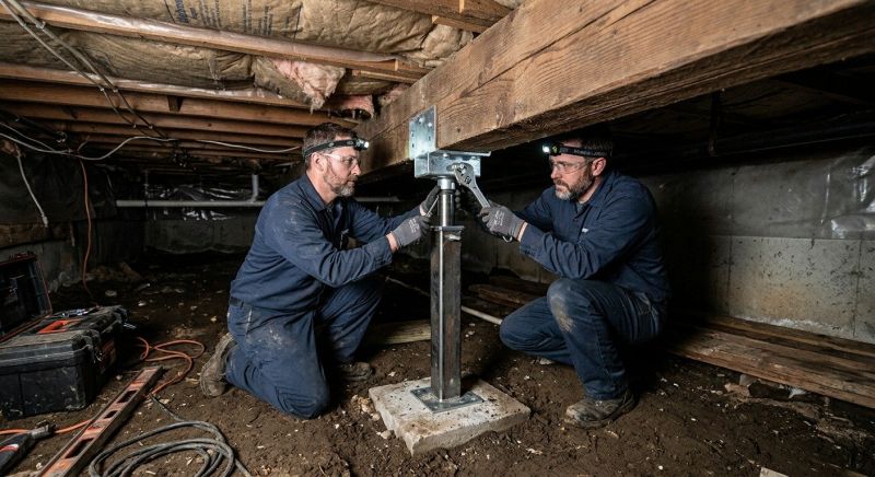 Crawlspace Foundation Repair in Meriden, CT