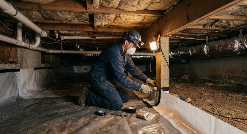 Crawlspace Repair in East Hartford, CT