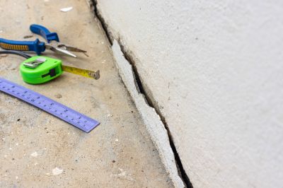 Foundation Crack Repair in South Glastonbury, CT