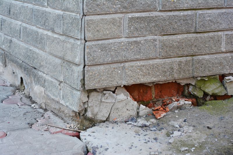 Foundation Damage Repair in Andover, CT
