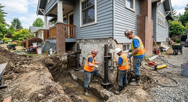 Foundation Damage Repair in Enfield, CT