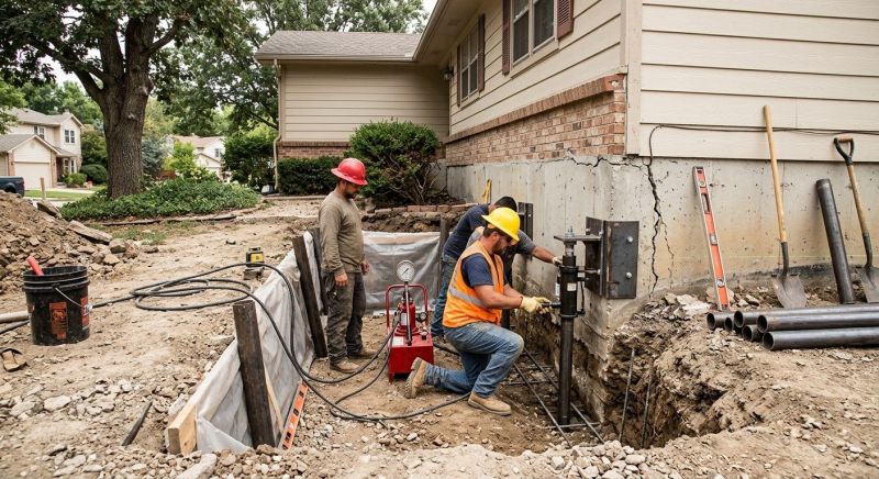 Foundation Damage Repair in North Granby, CT