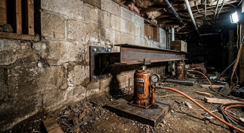 Foundation Jacking in Berlin, CT