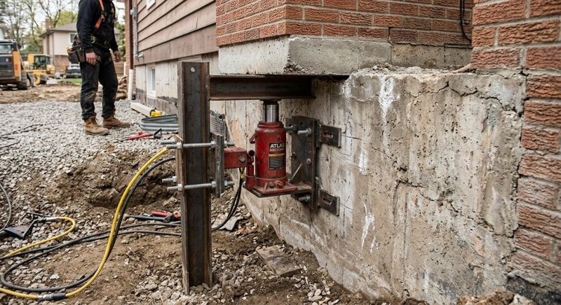 Foundation Jacking in East Longmeadow, MA