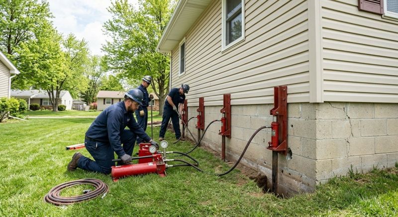 Foundation Jacking in Manchester, CT