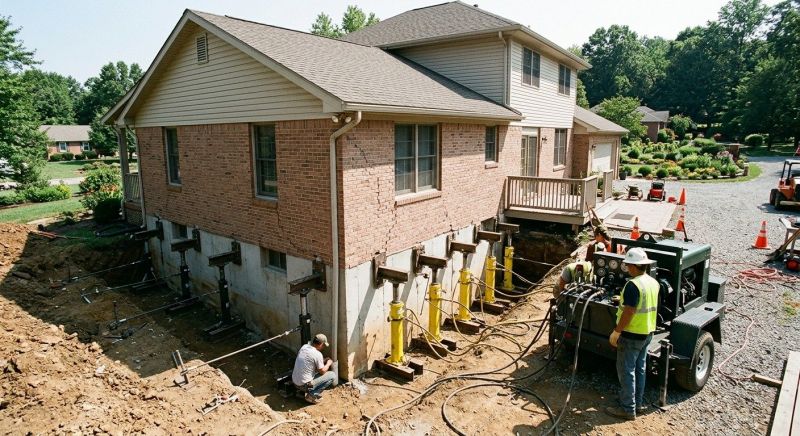 Foundation Jacking in Plymouth, CT