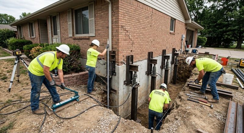 Foundation Lifting in Agawam, MA