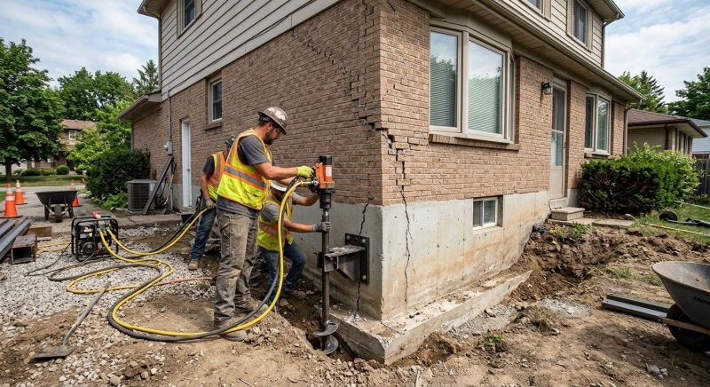 Foundation Lifting in Cheshire, CT