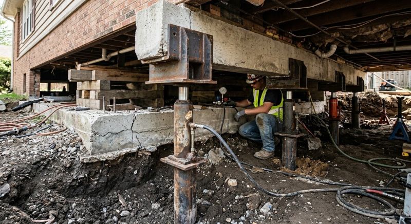 Foundation Lifting in Cheshire, CT