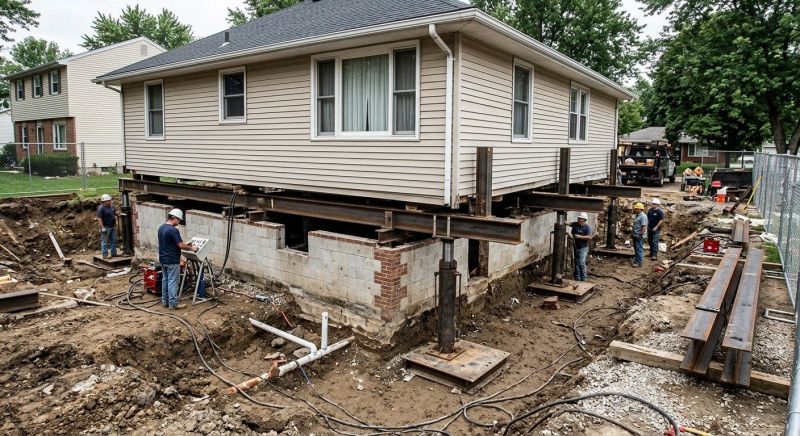 Foundation Lifting in Haddam, CT