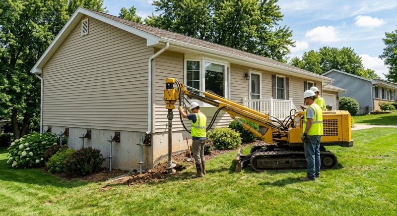 Foundation Raising in Granby, CT