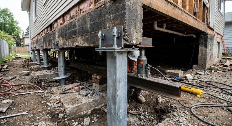 Foundation Raising in New Britain, CT