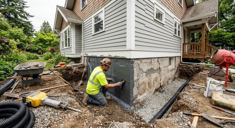 Foundation Renovation in East Hartford, CT