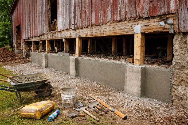 Foundation Renovation in East Hartford, CT