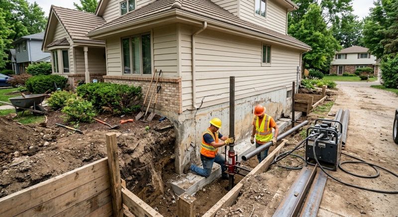 Foundation Repair in Bristol, CT