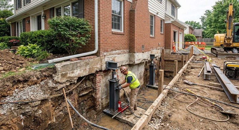 Foundation Repair in Cromwell, CT