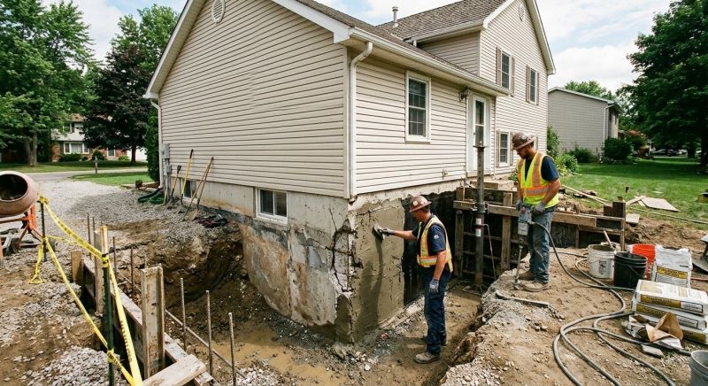 Foundation Restoration in East Hartford, CT
