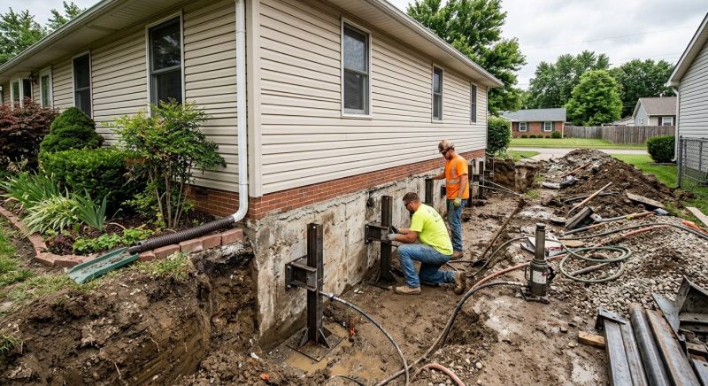 Foundation Stabilizing in East Haddam, CT