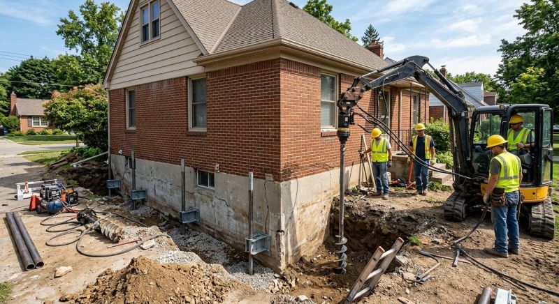 Foundation Stabilizing in Enfield, CT