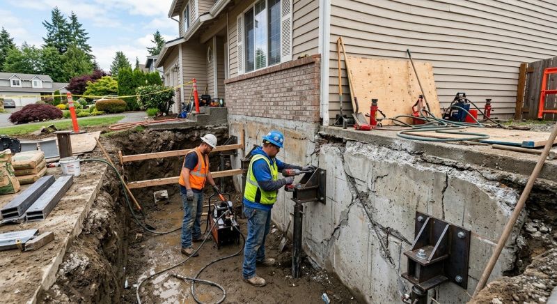 Foundation Stabilizing in Granby, CT