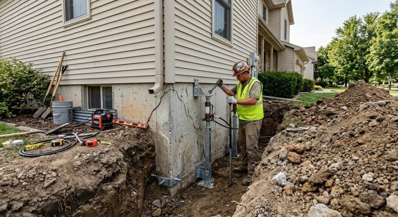 Foundation Stabilizing in Haddam, CT