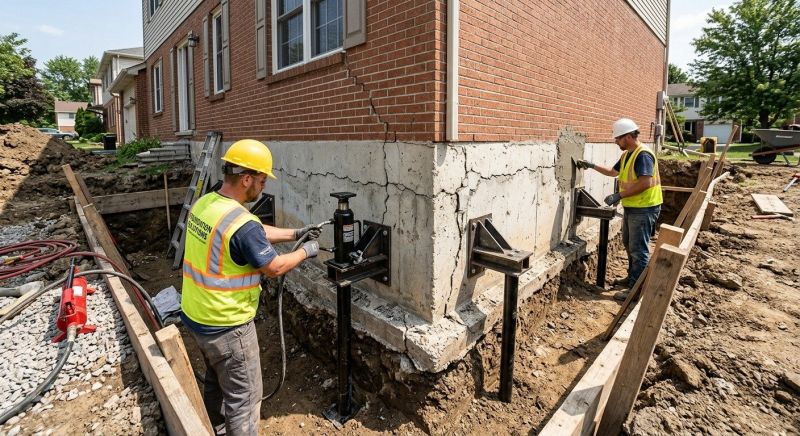 Foundation Structural Repair in East Berlin, CT