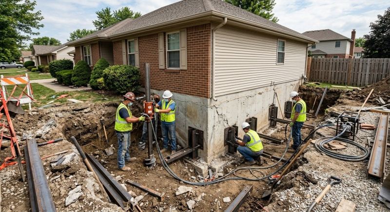 Foundation Structural Repair in Ellington, CT