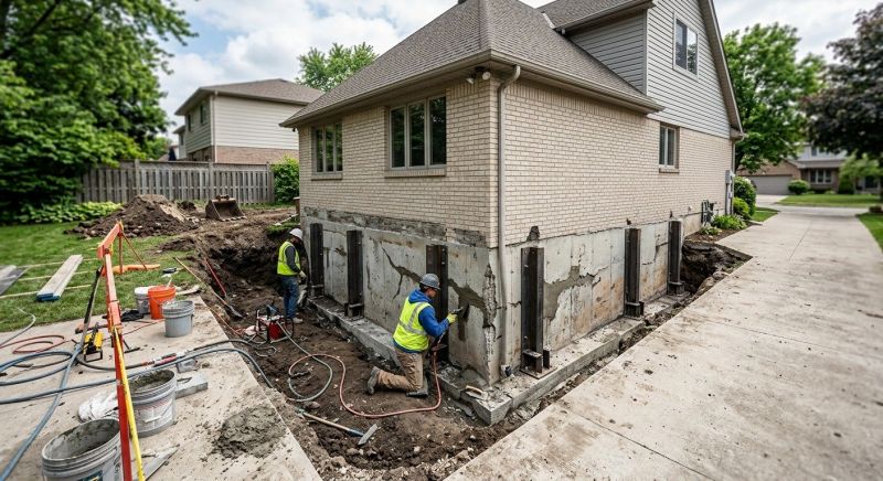 Foundation Structural Repair in Simsbury, CT