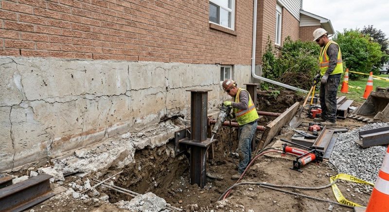 Foundation Structural Repair in Wallingford, CT