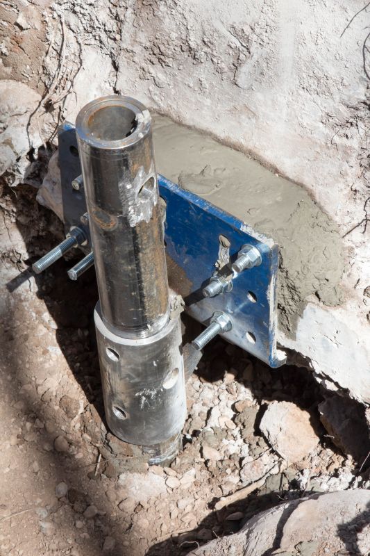 Helical Pile Installation in East Hartford, CT