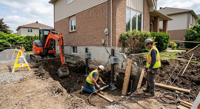 Home Foundation Repair in Glastonbury, CT