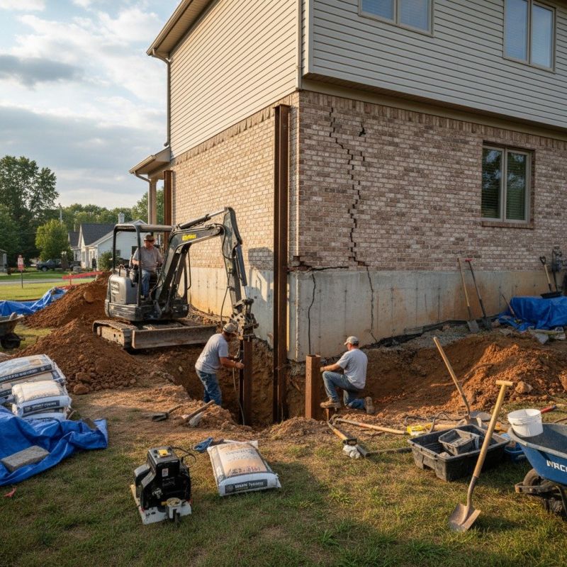 Home Foundation Repair in Granby, CT